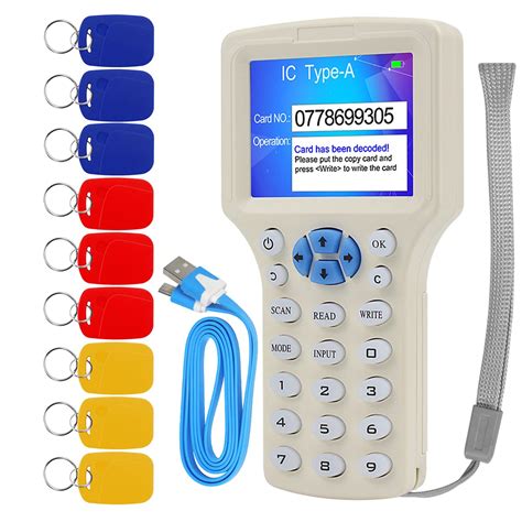 credit card rfid reader writer|rfid tag reader and writer.